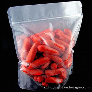 Stand-up Zipper Bag for Food, Baked Food and Cookies, Made of Food Grade Packaging Material